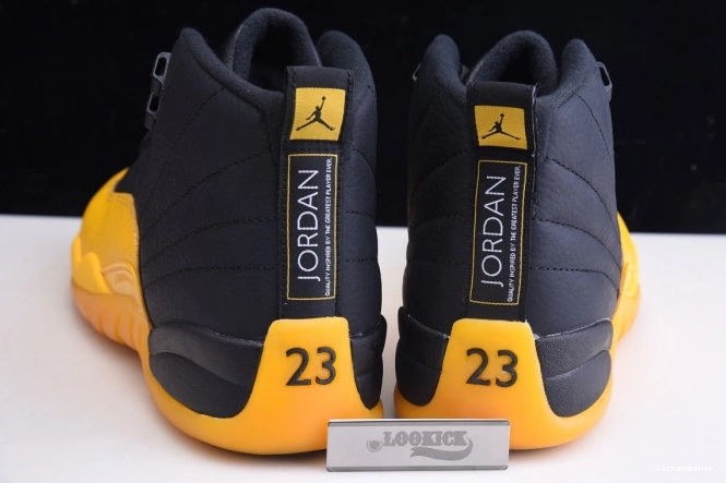 Reps LUCY Retro University Gold 130690-070 Air 12 Jordan Black 0822